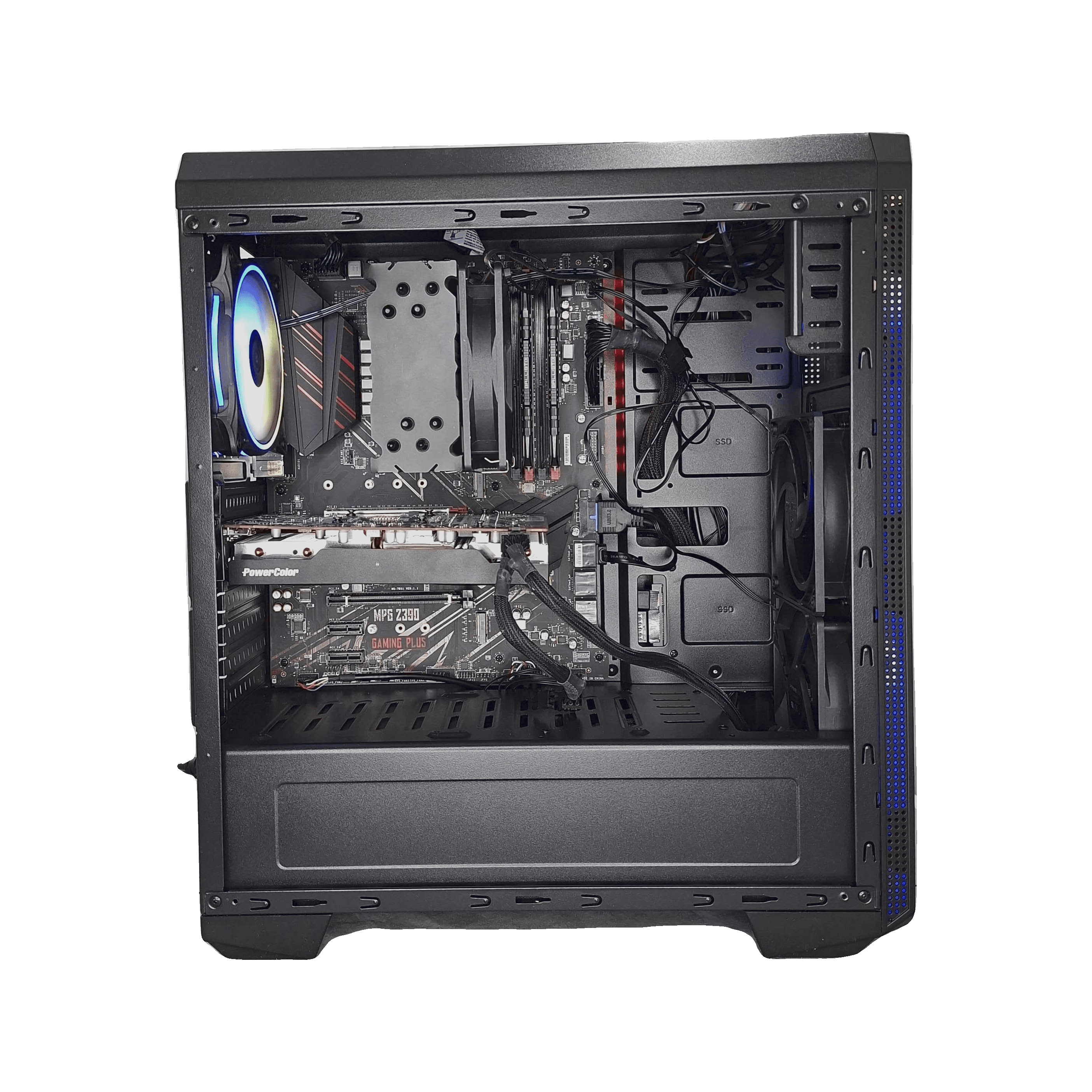Intel i7-9700F | RX 6650 XT — 3