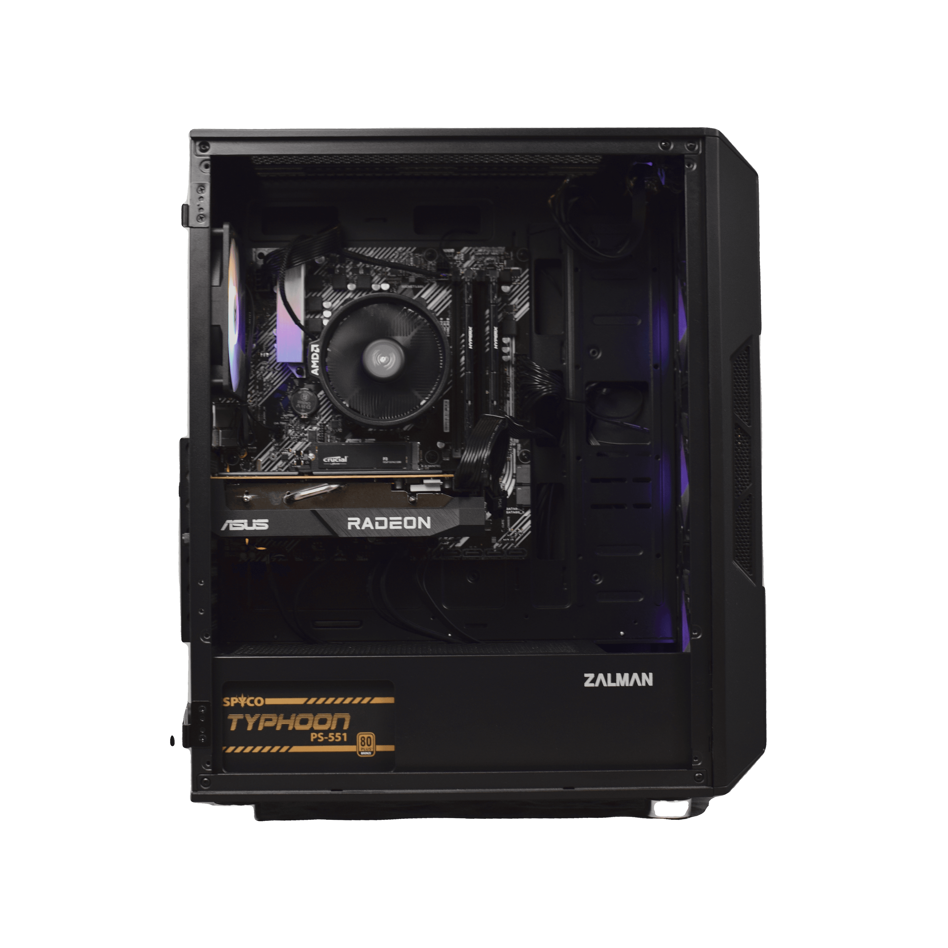 Ryzen 5 5500 | RX 7600 — 3