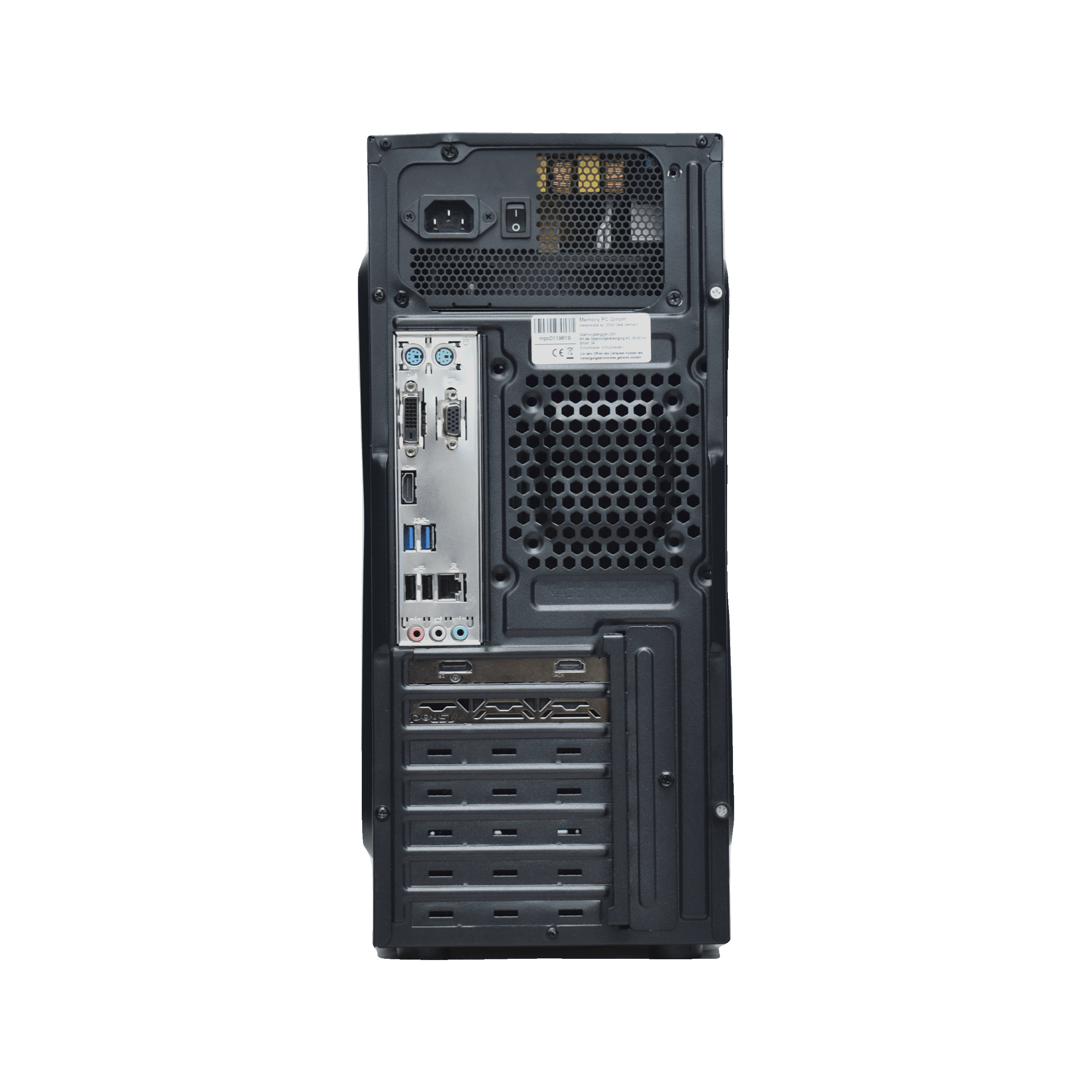 Intel i7-9700 | RX 6500XT — 4