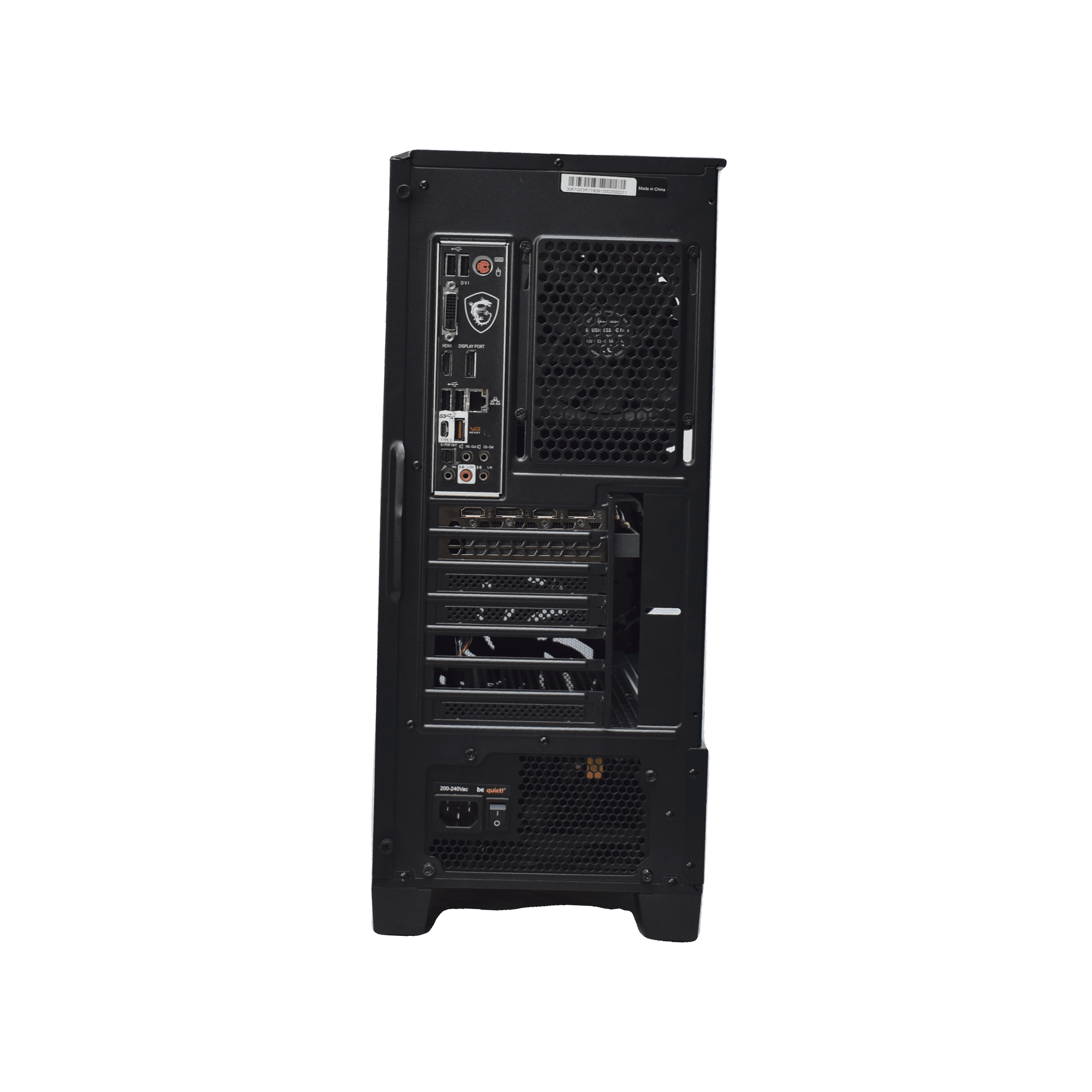 Intel i7-9700K | RTX 3060 Ti — 4