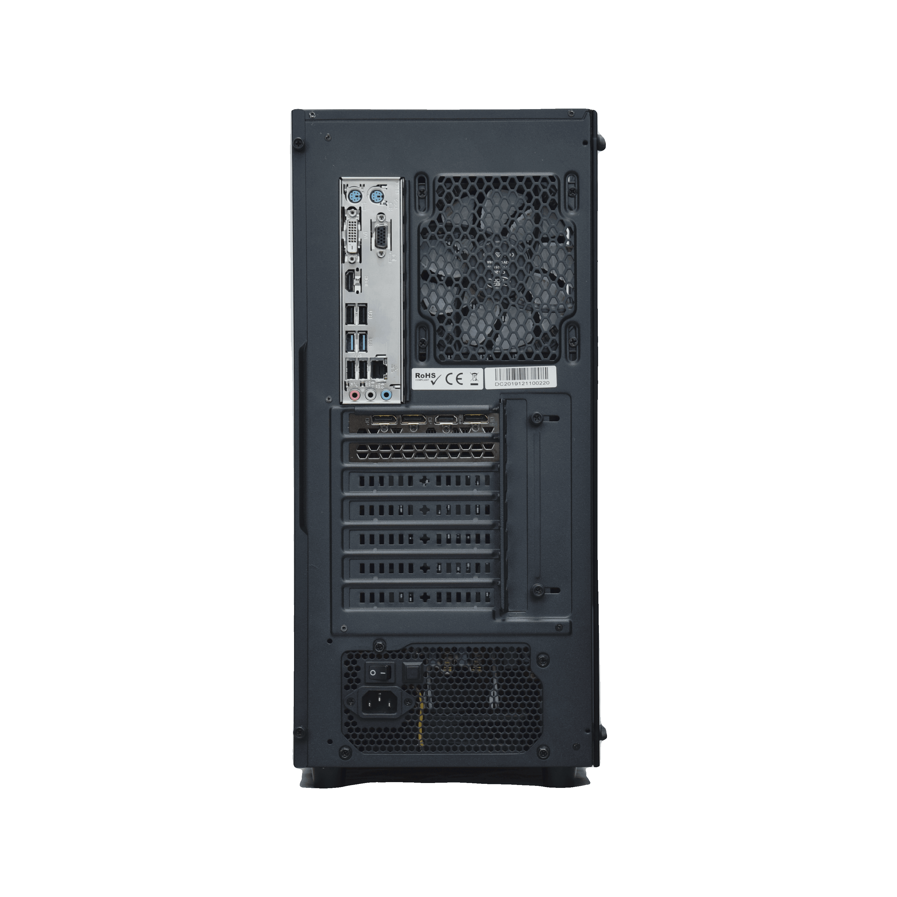 Intel i5-9400F | RTX 2060 — 4