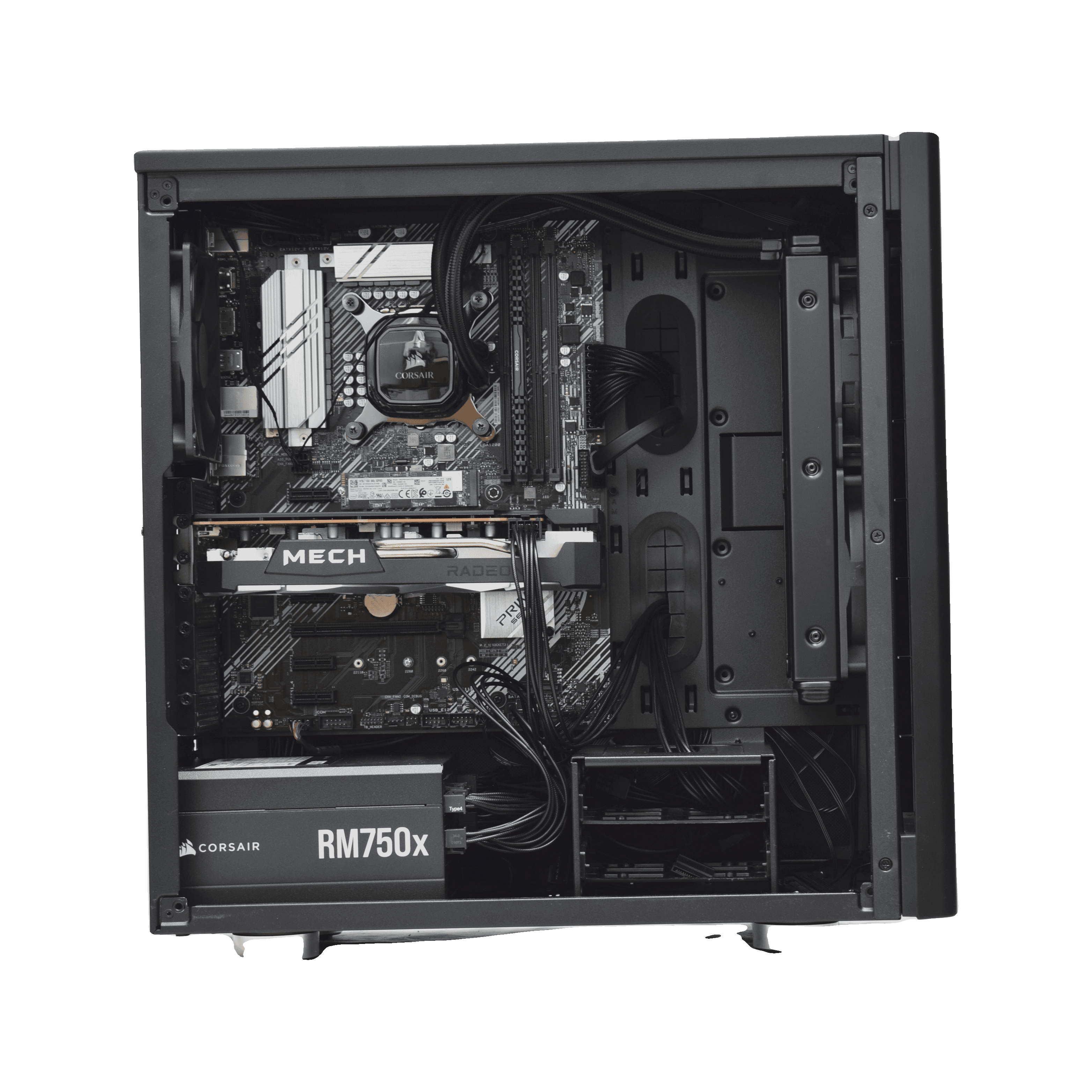 Intel i7-10700K | RX 6600XT — 3