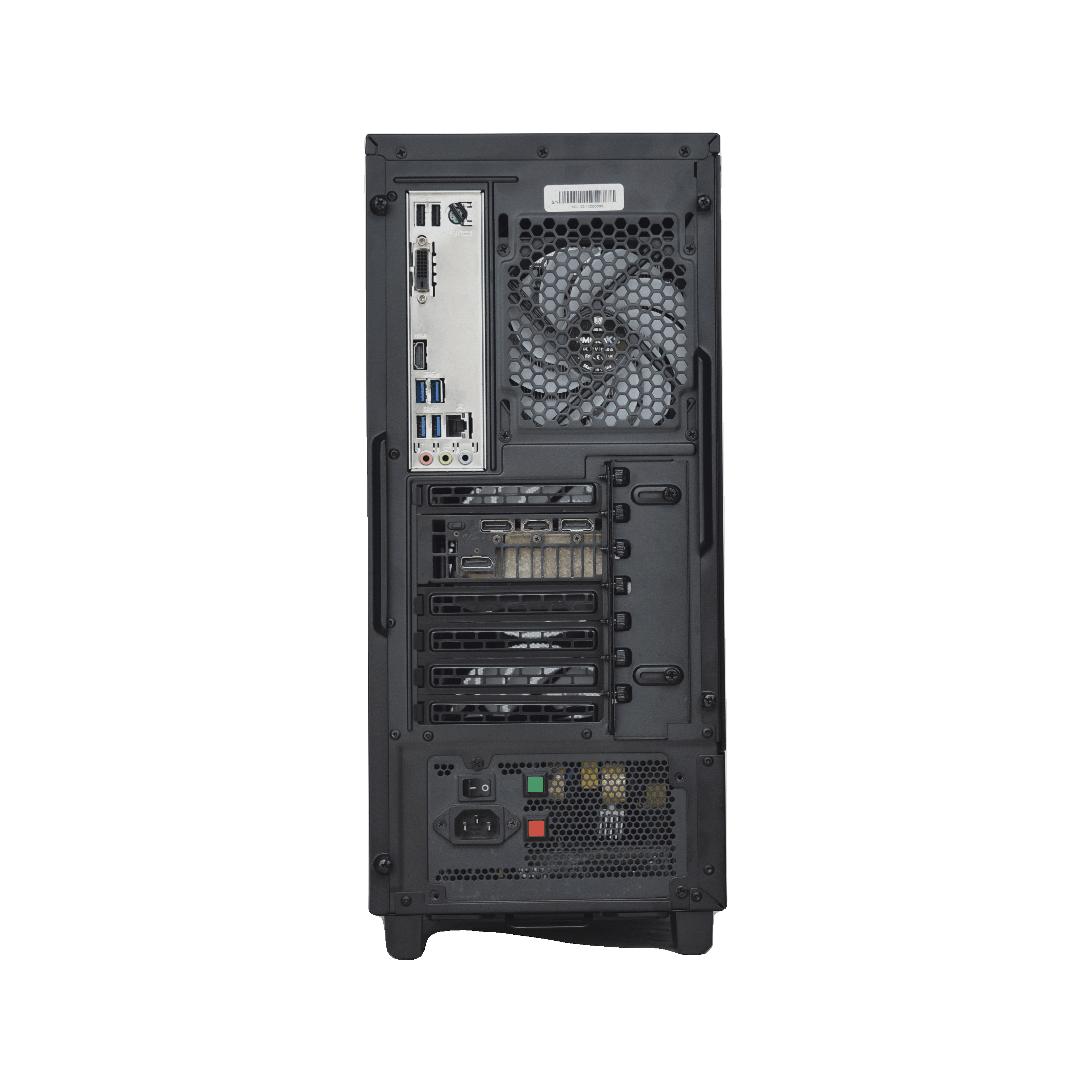 Intel i5-7400 | RTX 2070 — 4