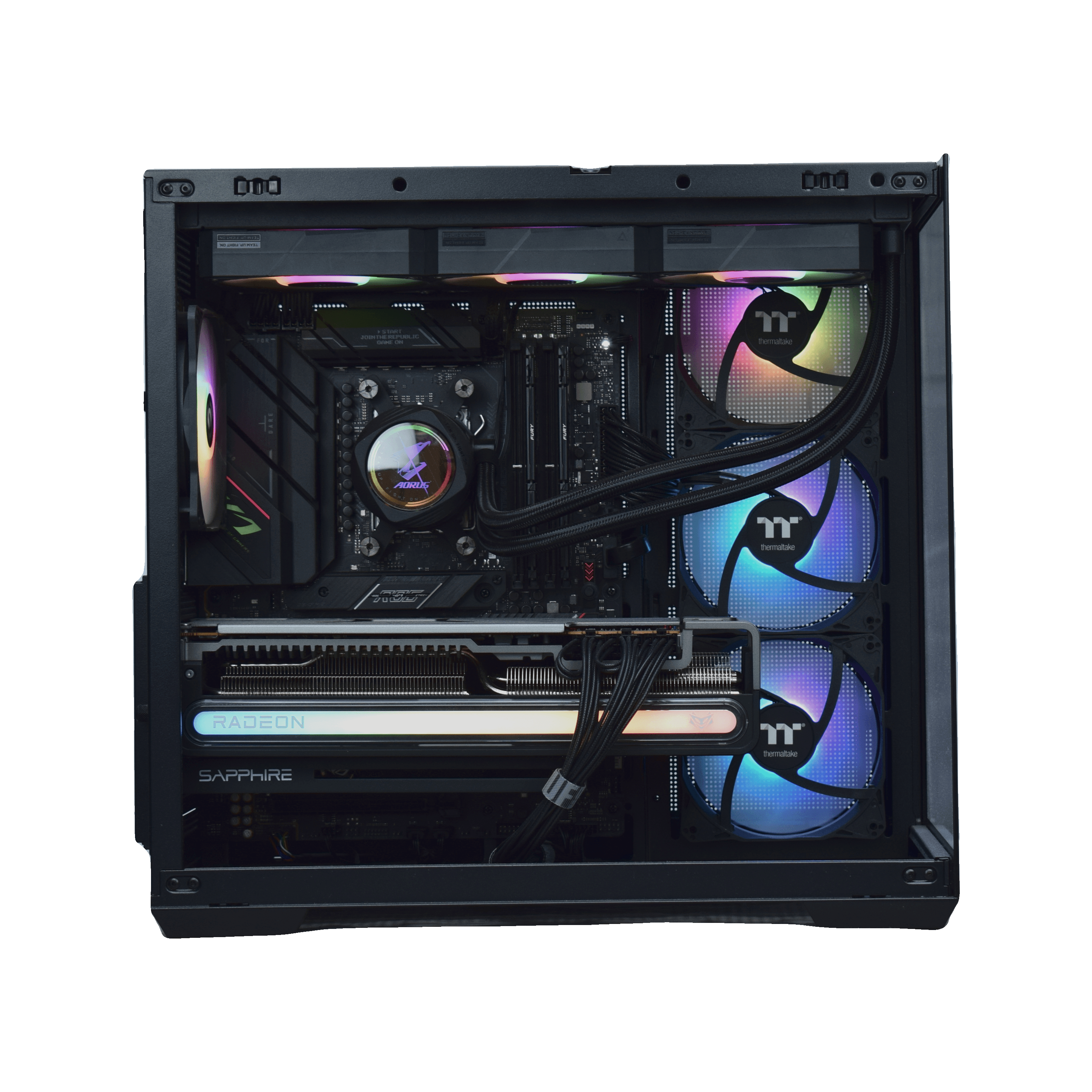Ryzen 7 9800X3D | RX 7900 XTX — 3