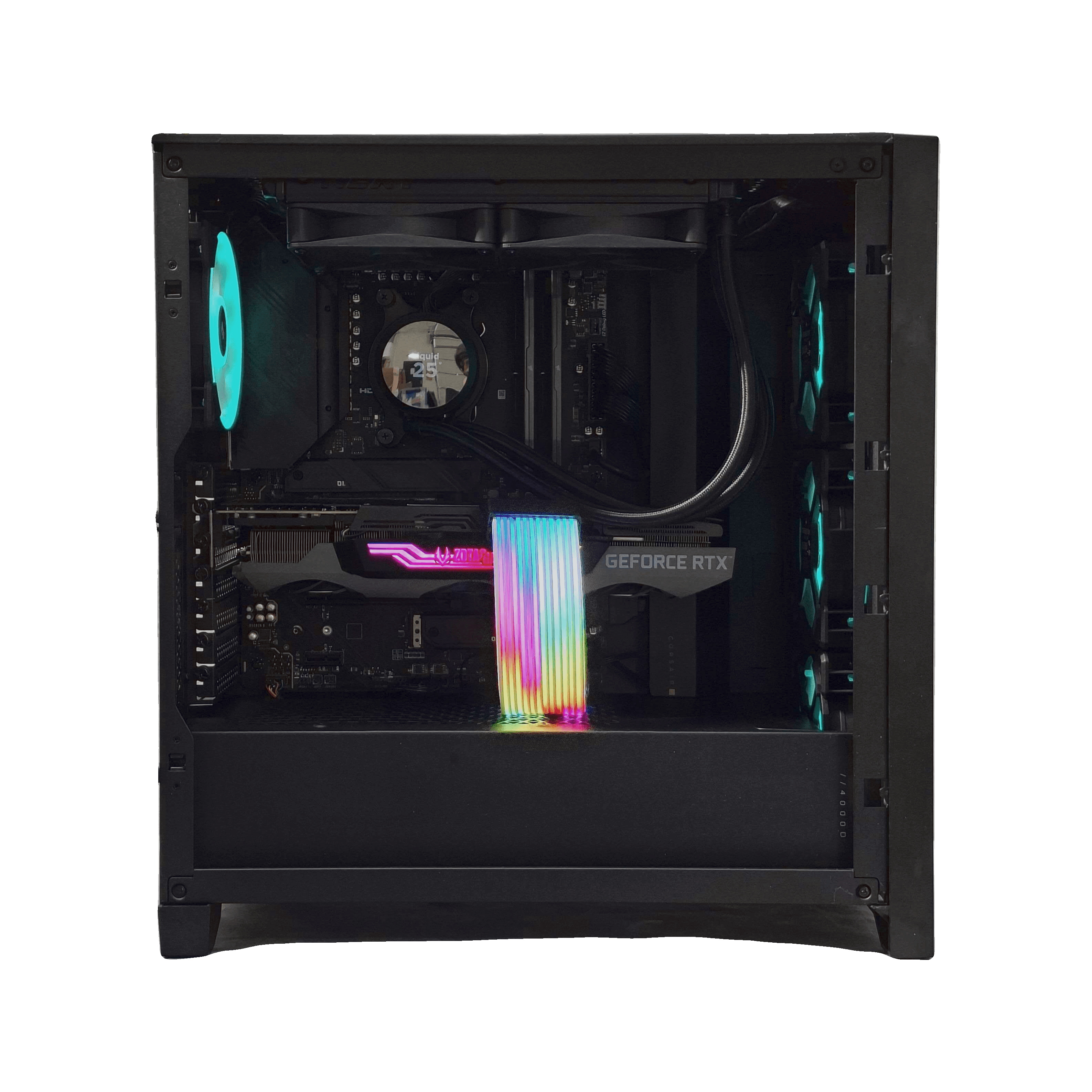 Ryzen 7 8700F | RTX 3080 — 3
